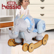 Blue Elephant Rocking Horse